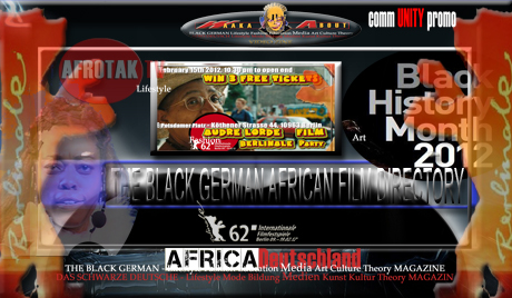 Afrika Film Deutschland Audre Lord Berlinale FREE TICKETS commUNITYpromo Black German AFROTAK TV cyberNomads Afrika Deutschland