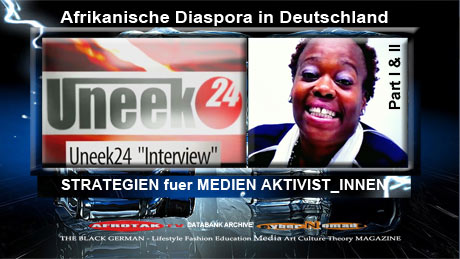 Afrika Diaspora Deutschland Strategien fuer Medien Aktivisten Adetoun Kueppers=Adebisi im Interview mit UNEEK24 African Diaspora Germany